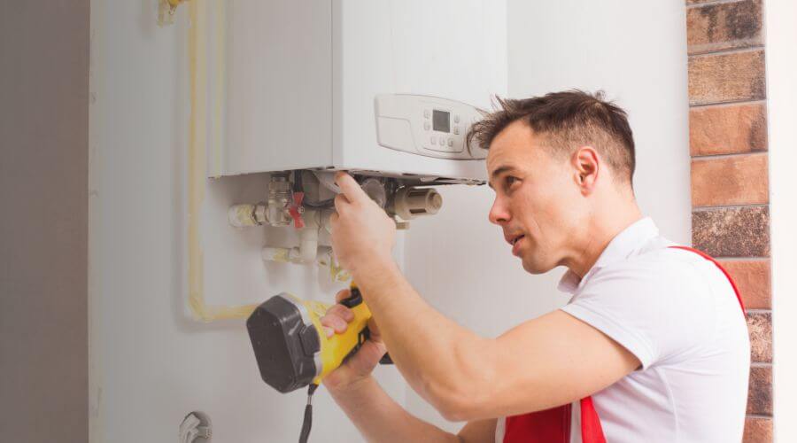 Local water heater installation in Alamo, IN