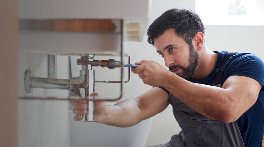 Gas water heater repair in Alamo, IN